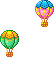 Ballonnen Mini plaatjes Luchtballon Zweven