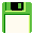 Computer Mini plaatjes Groene Floppy Download