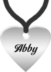 Abby Naamanimaties De Naam Abby In Een Hartje