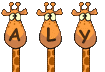 Aly Naamanimaties Giraffe