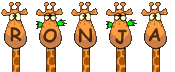 Naamanimaties Ronja Giraffe