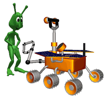 alien ontmoet karretje