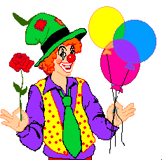 Plaatjes Ballonnen Clown Pipo