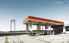 Plaatjes Benzinepomp Tankstation Aan De Snelweg