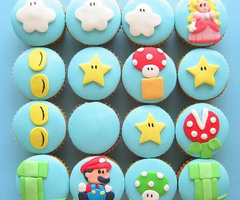 Plaatjes Cupcake Cupcake Super Mario