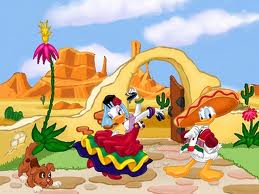 Plaatjes Donald duck Donald Duck En Katrien In Mexicaanse Kleding