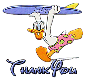 Plaatjes Donald duck Donald Duck Thank You