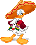 Plaatjes Donald duck Donald Duck Met Mexicaanse Kleding