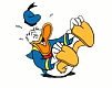 Plaatjes Donald duck Donald Duck Op De Grond Lachen