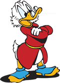 Plaatjes Donald duck Dagobert Duck Boos