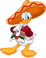 Plaatjes Donald duck Donald Met Kleren Uit Mexico Aan