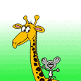 Giraffen Plaatjes Muis Gebruikt Giraffe Als Glijbaan