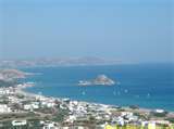 Griekenland Plaatjes Uitzicht Baai Zee Vakantie