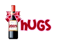 Plaatjes Hugs Fles Rode Wijn Hugs
