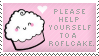 Plaatjes Kawaii postzegels Alsjeblieft Help Jezelf Aan Een Cakekje Kawaii Postzegel