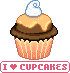 Plaatjes Kawaii Cakeje, I Love Cupcakes