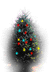 Plaatjes Kerstbomen Kerstboom Met Gekleurde Verlichting
