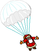 Kerstmannen Plaatjes Kerstman Parachute