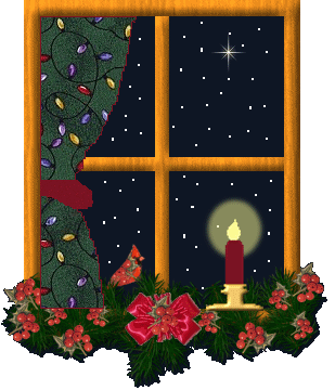 kerstvenster