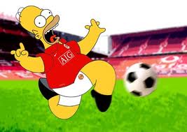 Plaatjes Manchester united Homer Simpson Manchester United