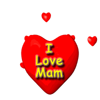 Moederdag Plaatjes I Love Mam Hart