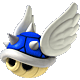 Plaatjes Nintendo Mario Kart Blue Homing Shell