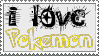 Plaatjes Postzegels pokemon I Love Pokemon