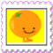 Plaatjes Postzegels Sinaasappel Poppetje