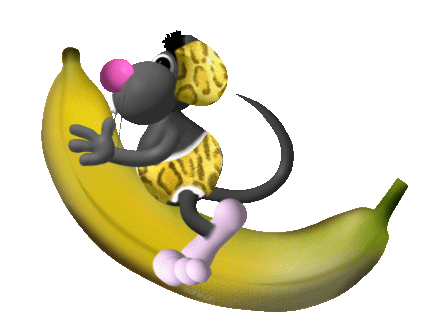 Afbeeldingsresultaat voor banaan gif