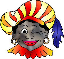 zwarte piet knipoog