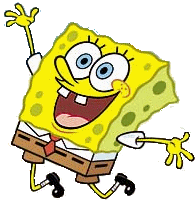 Spongebob Plaatjes Spongebob Die In De Lucht Met Zijn Handen Beweegt