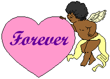 Valentijn Plaatjes Roze Hart Forever Met Cupido