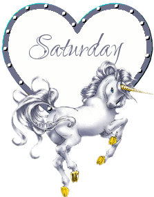 Plaatjes Zaterdag Saturday Eenhoorn Paard Hart