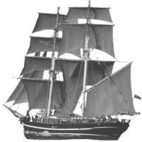 Plaatjes Zwart wit plaatjes Zielboot Zeilschip