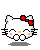 Hello kitty Smileys Smileys en emoticons Hello Kitty Confetti Smiley