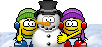 Sneeuwpop smileys