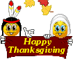 Thanksgiving Smileys Smileys en emoticons 