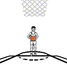 Sport plaatjes Basketballen 