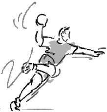 Sport plaatjes Handballen 