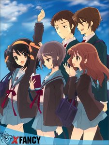 Anime The melancholy of haruhi suzumiya 