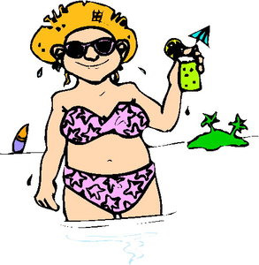 Cliparts Activiteiten Bestemming Vakantie Bikini