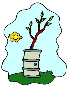 Cliparts Bloemen en planten Bomen 