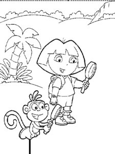 Cliparts Cartoons Dora de explorer 