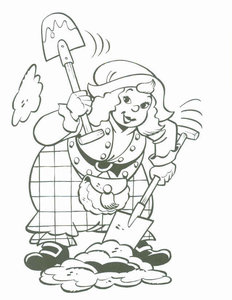 Cliparts Cartoons Piet piraat 