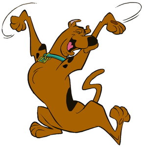 Cliparts Cartoons Scooby doo Scooby Dooby Doo Blij