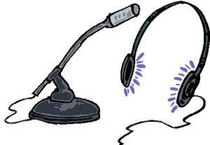 Cliparts Communicatie Microfoon 