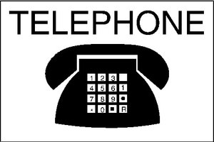 Cliparts Communicatie Telefoon Druktoets Telefoon