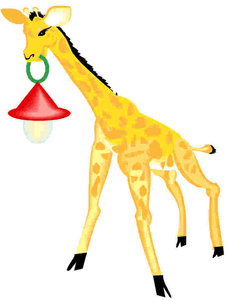 Dieren Cliparts Giraffen Giraffe,
