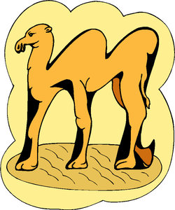 Dieren Cliparts Kamelen 