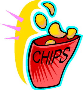 Cliparts Eten en drinken Chips 